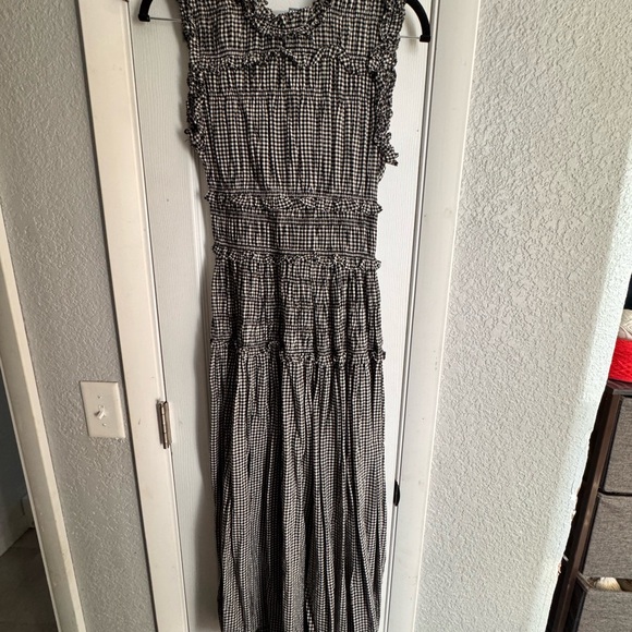 Doen Mallory Dress Gingham Xs - Picture 3 of 7